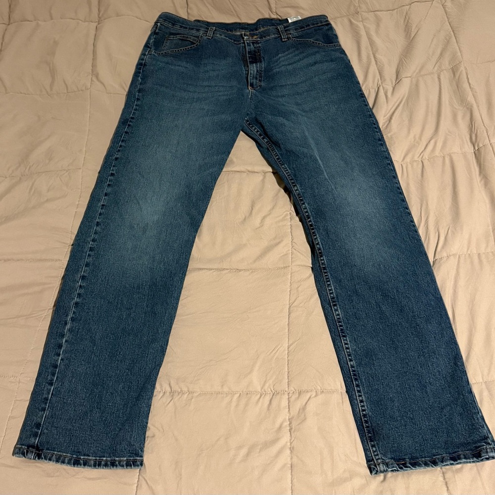 WRANGLER FIVE STAR PREMIUM DENIM FLEX FOR COMFORT RELAXED FIT JEAN